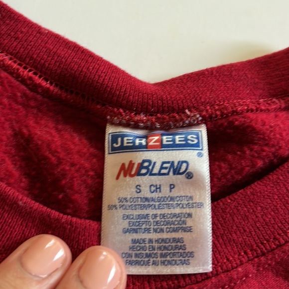 Indiana Hoosiers Red Crewneck Size Small - Picture 3 of 4